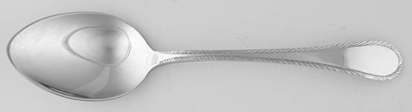 Feather Edge (Sterling, 1938, Spoon-Dessert/Oval Soup