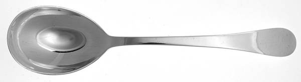 Hannah Hull (Sterling, 1927-1974) Small Solid Berry/Casserole Spoon