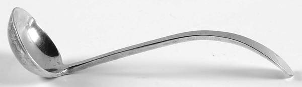 Hannah Hull (Sterling, 1927-1974) Solid Piece Cream Ladle