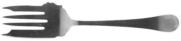 Hannah Hull (Sterling, 1927-1974) Fork-Cold Meat/Servg-Sm/Solid