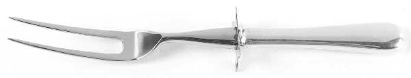 Hannah Hull (Sterling, 1927-1974) Small Steak Carving Fork with Stainless Prongs