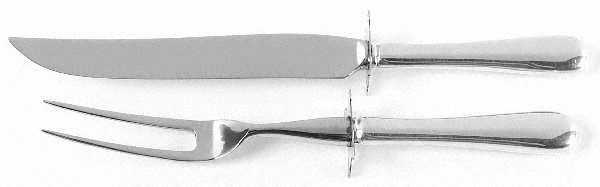 Hannah Hull (Sterling, 1927-1974) Small 2-Piece Steak Carving Set w/Stainless Blade