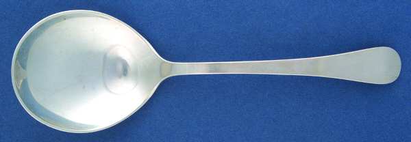 Hannah Hull (Sterling, 1927-1974) Solid Salad Serving Spoon