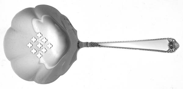 Lamerie (Sterling, 1936-1974) Pierced Nut Serving Spoon