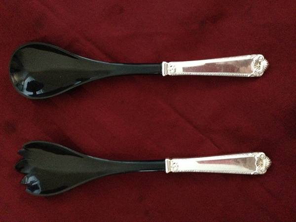 Lamerie (Sterling, 1936-1974) Plastic Bowl 2-Piece Salad Set