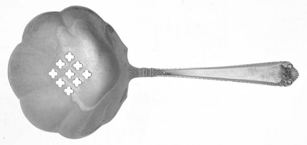 Lamerie (Sterling, 1936-1974) Pierced Nut Serving Spoon