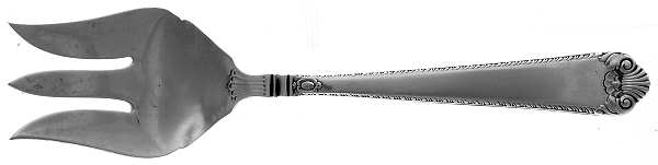 Lamerie (Sterling, 1936-1974) Medium Solid Cold Meat Serving Fork