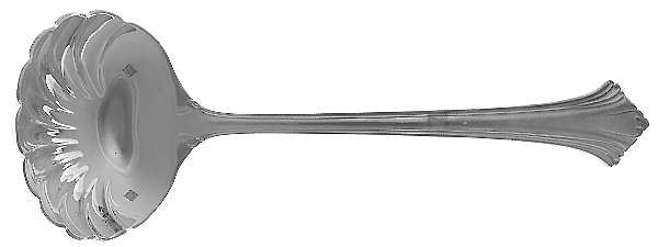 Luzon (Sterling) Solid Gravy Ladle
