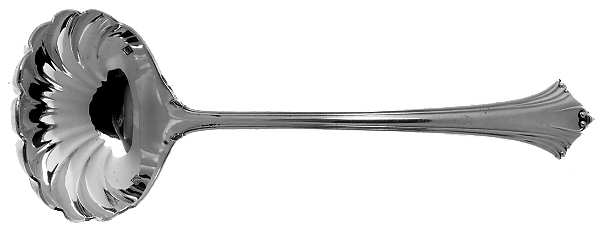 Luzon (Sterling) Solid Gravy Ladle
