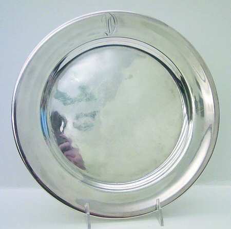 Sterling Hollowware Service Plate
