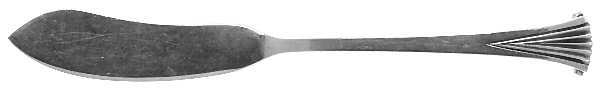 Onslow (Sterling, 1931-1974) Flat Handle Master Butter Knife