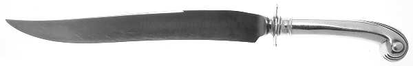 Onslow (Sterling, 1931-1974) Large Stainless Blade Roast Carving Knife