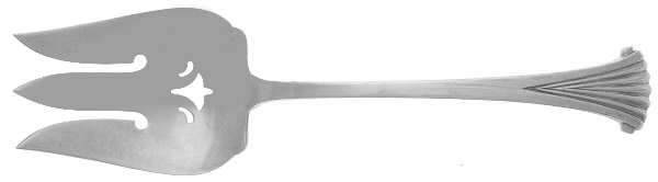Onslow (Sterling, 1931-1974) Solid Salad Serving Fork