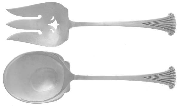 Onslow (Sterling, 1931-1974) (2 Pc) Solid Salad Set
