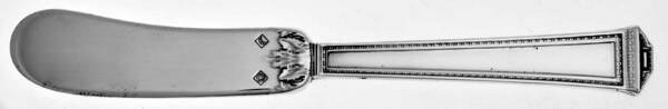 Pantheon (Sterling) Flat Handle Butter Spreader