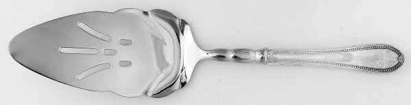 Triumph (Sterling) Oversize Pierced Stainless Blade Pie Server