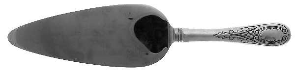 Windsor Castle (Sterling, 1929) Pie Server with Stainless Blade