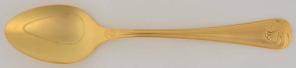 Abbey Shell (Gold Electroplate) Tablespoon (Serving Spoon)