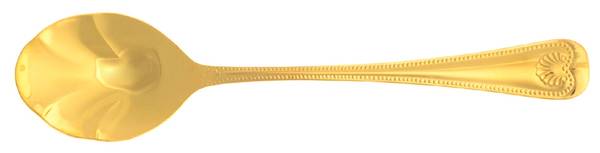 Abbey Shell (Gold Electroplate) Sugar Shell Spoon