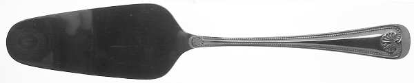 Abbey Shell (Stainless) Solid Pie Server