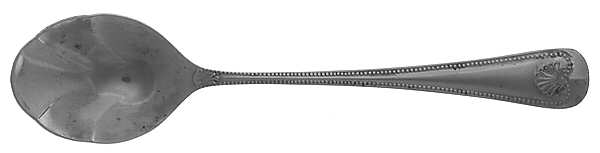 Abbey Shell (Stainless) Sugar Shell Spoon by Towle Silver