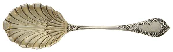 Albany (Sterling, 1890) Sugar Shell Spoon
