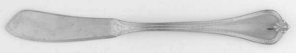 Alencon (Stainless) Flat Handle Master Butter Knife