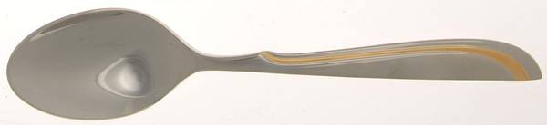 Alta (Stainless-Gold Accent) Teaspoon