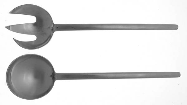 Amstel (Stainless) (2 Pc) Solid Salad Set