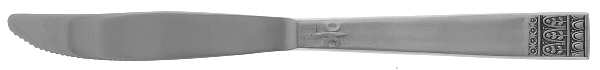 Ando (Stainless) Modern Solid Knife by Towle Silver