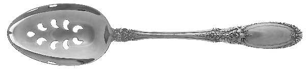 Antique Mirror (Silverplate, 1980) Pierced Tablespoon (Serving Spoon)