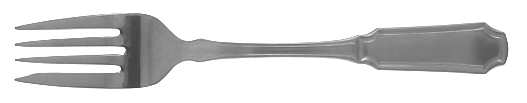 Antique Panel (Stainless) Individual Salad Fork