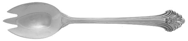 Antique Plume (Stainless) Pierced Tablespoon (Serving Spoon)