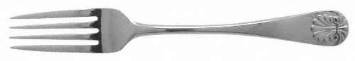 Antique Shell (Stainless) Fork