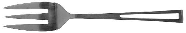 Aperto (Stainless) Medium Solid Cold Meat Serving Fork