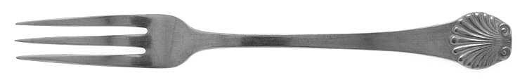 Aphrodite Shell (Stainless) Fork