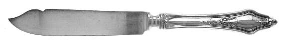 Arcadian (Sterling, 1916) Individual Fish Knife with Silverplate Blade