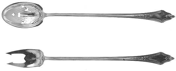Arcadian (Sterling, 1916) Solid 2-Piece Piccalilli Set