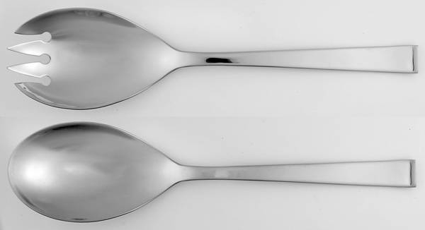 Arctic (Stainless) (2 Pc) Solid Salad Set