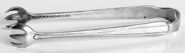 Aristocrat (Sterling, 1934) Small Sugar Tongs
