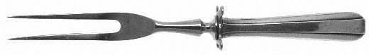 Aristocrat (Sterling, 1934) Small Steak Carving Fork with Stainless Prongs