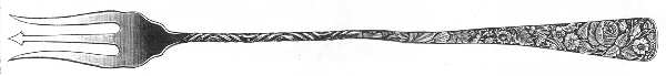 Arlington (Sterling, 1884) Long Handle Olive Fork