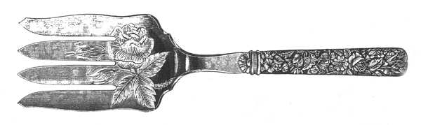 Arlington (Sterling, 1884) Large Solid Bright Fish Serving Fork