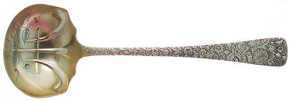 Arlington (Sterling, 1884) Oyster Ladle Solid Bright Cut