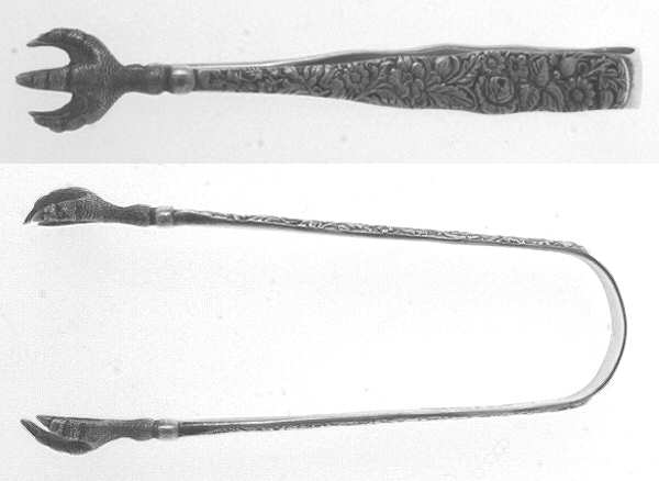 Arlington (Sterling, 1884) Small Sugar Tongs