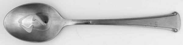 Aurora (Stainless) Pierced Tablespoon (Serving Spoon)