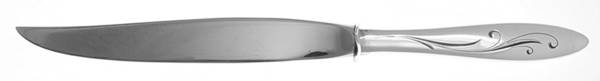 Awakening (Sterling, 1958, No Monograms) Small Carving Knife W/Sterling Guard