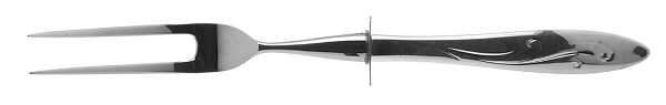 Awakening (Sterling, 1958, No Monograms) Small Steak Carving Fork with Stainless Prongs