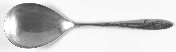 Awakening (Sterling, 1958, No Monograms) Solid Salad Serving Spoon