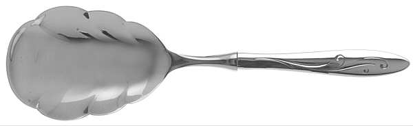Awakening (Sterling, 1958, No Monograms) Utility Serving Spoon with Stainless Bowl